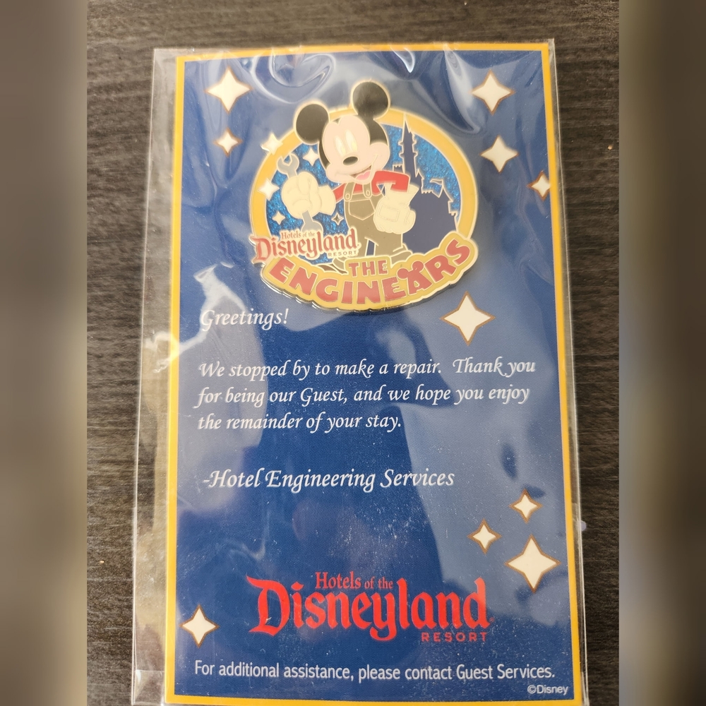 RARE Disney Mickey Mouse Engineers Pin